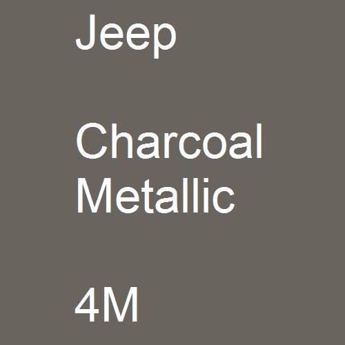 Jeep, Charcoal Metallic, 4M.